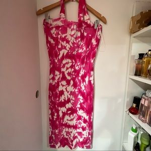 pink michael kors dress